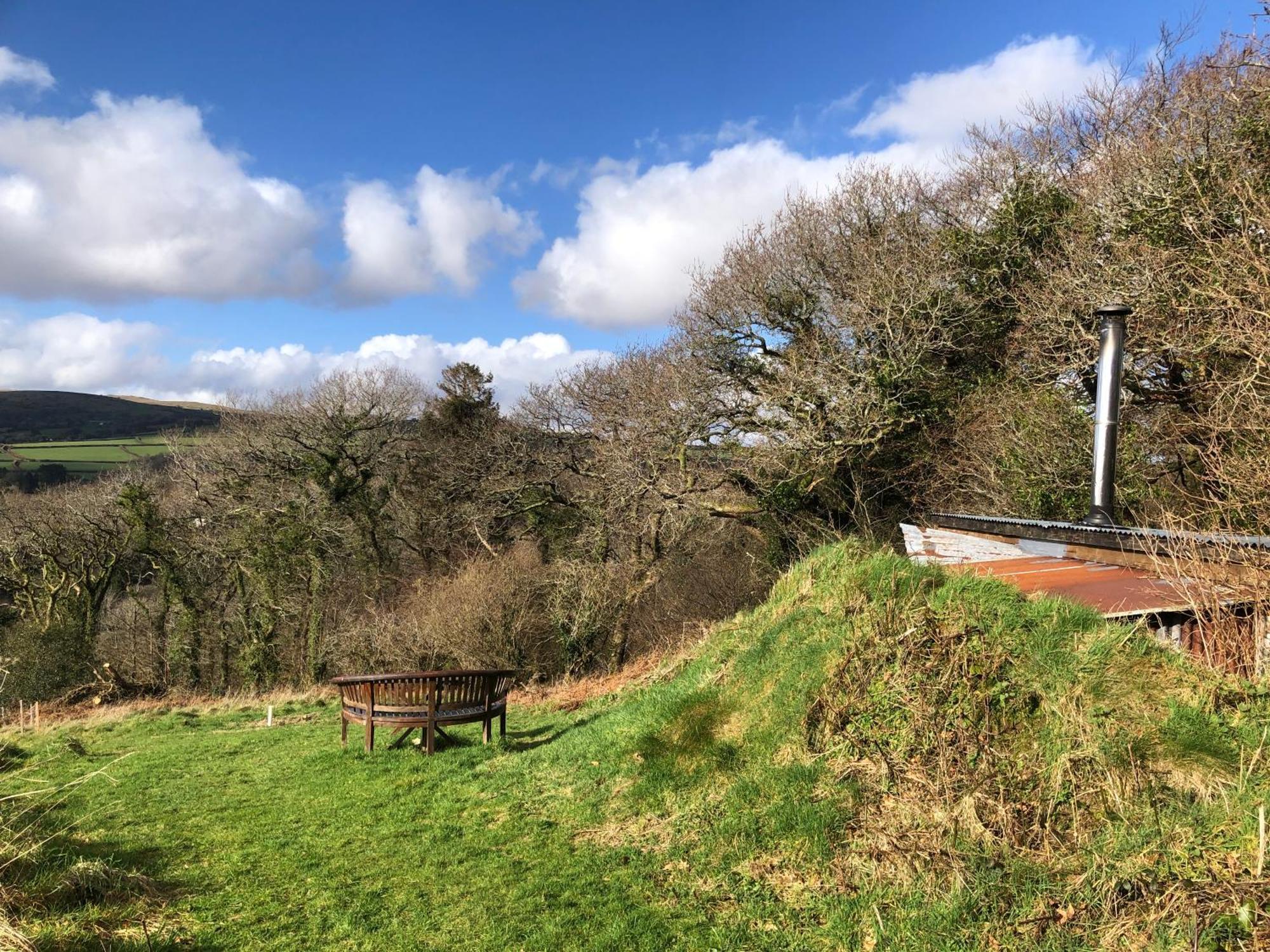 Foxesden, Unique Eco Cabin, Dartmoor Views South Brent Eksteriør billede